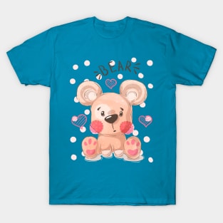 bear cute cartoon T-Shirt